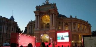 Красная дорожка ОМКФ: Сумская-дизайнер, обнаженка и поцелуи Дорна