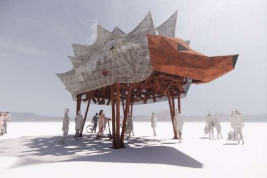 
            На фестивале Burning Man выставят "противотанкового" ежа от Украины: фото        