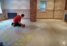 Наливные полы: особенности выбора и установки