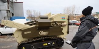 Азербайджан передал Украине беспилотную машину для разминирования Revival P: что о ней известно