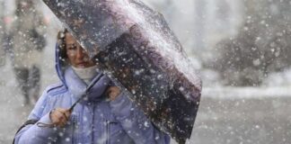 Снег, дождь и сильный ветер: синоптик рассказала о погоде в Украине в четверг