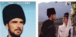 Сати Казанова и её итальянский муж в горских нарядах: как они отметили его день рождения?