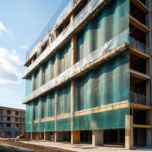 Фасадная сетка: современные решения для отделки зданий